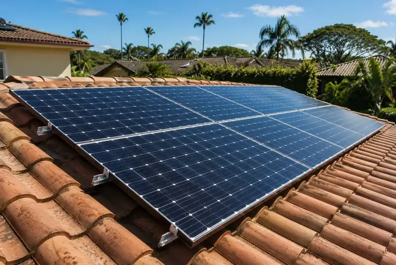 Installation de panneaux solaires à Porte-des-Bonnevaux